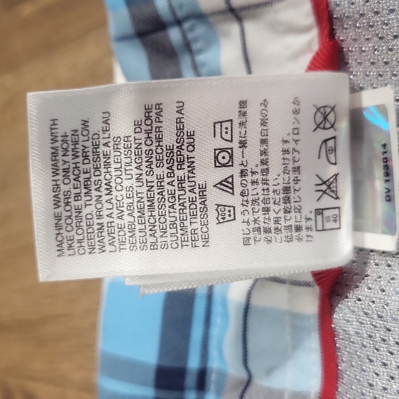 THE NORTH FACE White Blue Loghill Plaid Short Sleeve Shirt - Picture 12 of 14